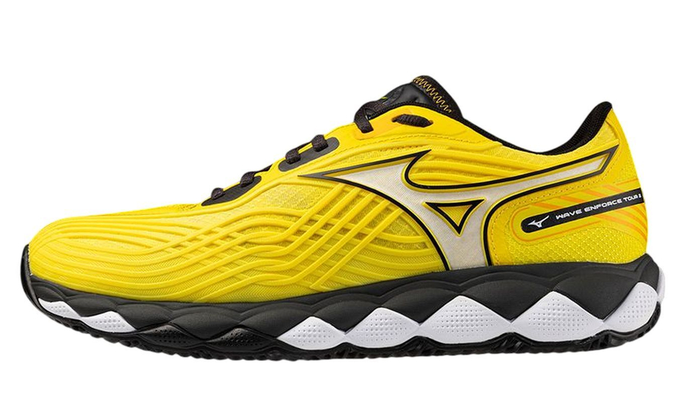 Мужские кроссовки для Падел Mizuno Wave Enforce Tour 2 Padel - vibrant yellow/white/black sand