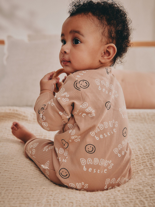 Комбинезон / Cлип малышей Next AW3-264, Светло-коричневый