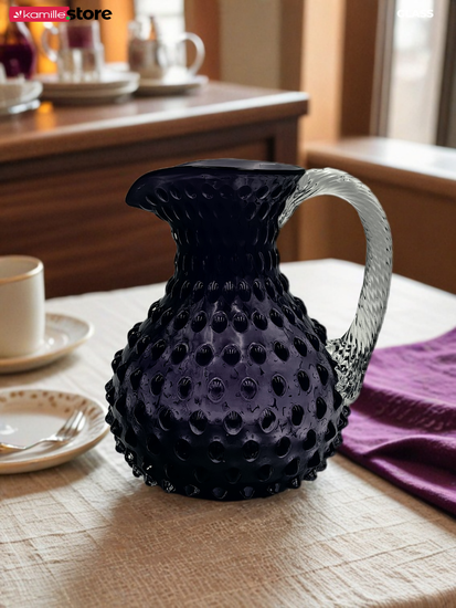 Графин стеклянный 1,5 л. фигурный "Шипы"