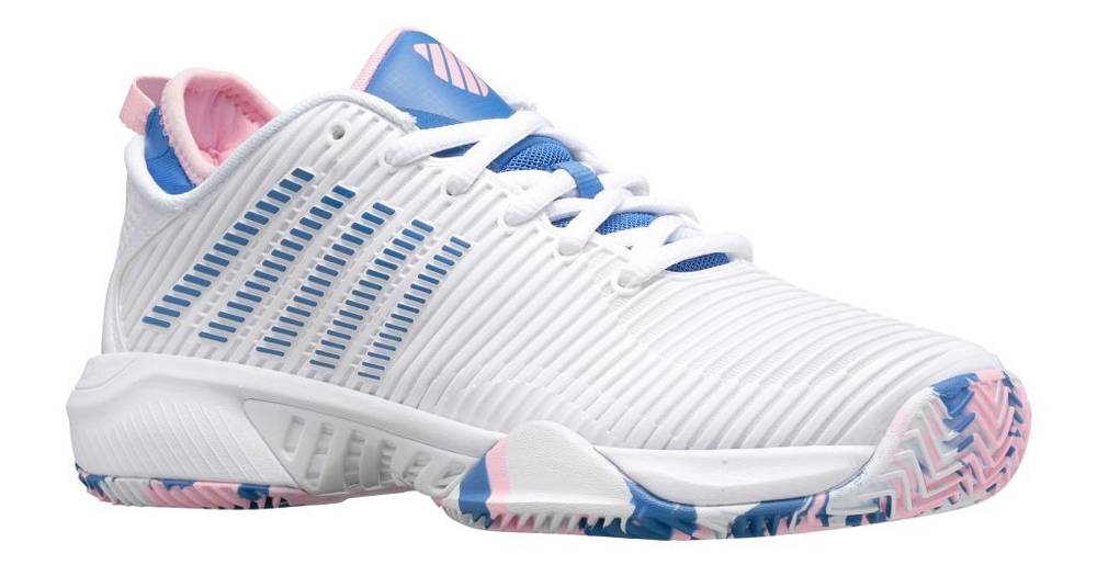 Женские теннисные кроссовки K-Swiss Hypercourt Supreme HB Women - white/sapphire/pink