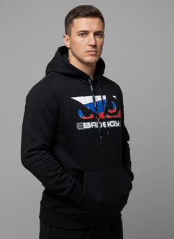 Толстовка Bad Boy World Russia черная демисезон