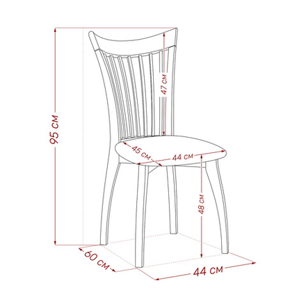 Стул Leset Орегон