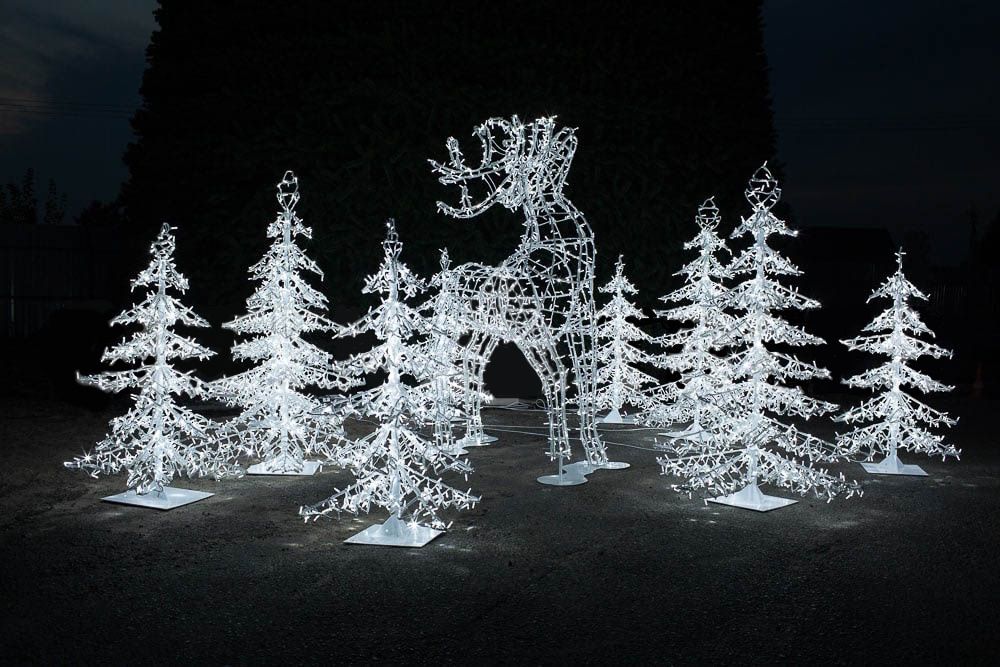 Световая фигура «Ель малая»