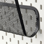 Подставка для журналов IKEA SKADIS (СКОДИС), Черный