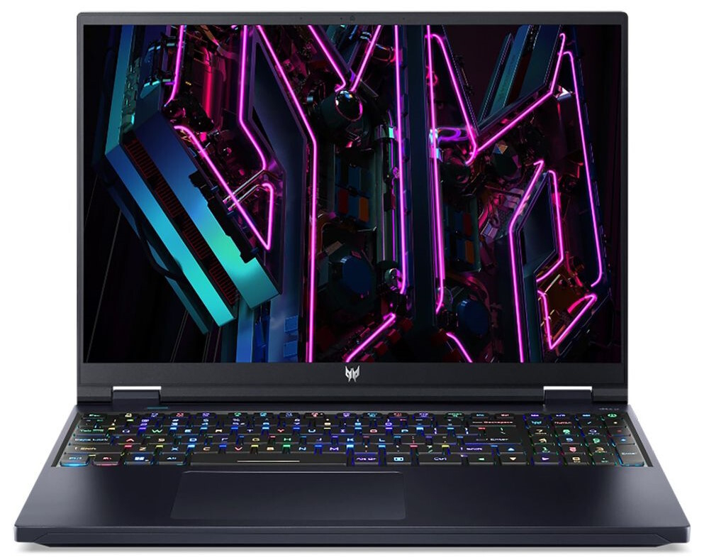 Ноутбук  Acer Predator Helios PH16-72-95JF 16 ", Core i9, 32 Гб RAM, 2 Тб SSD, GeForce RTX 4070, Черный