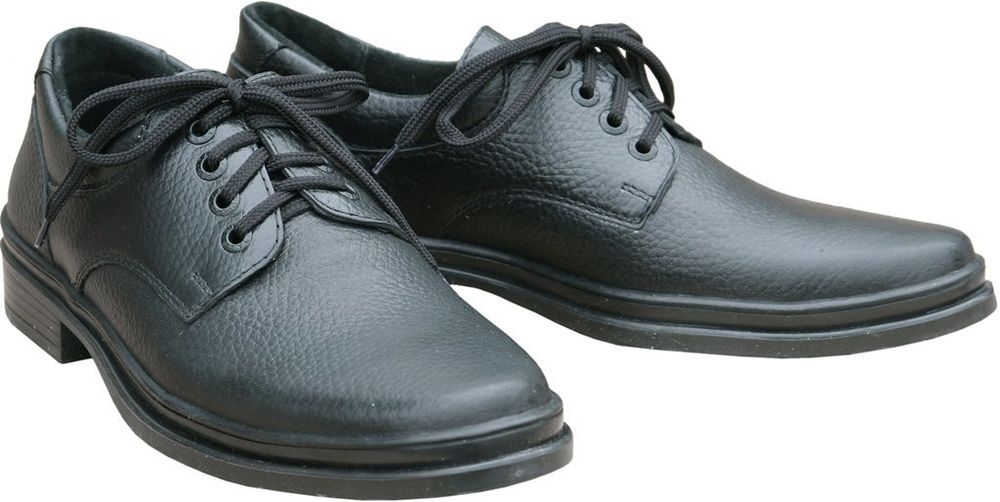 Полуботинки мужские охранника (на шнурках)