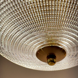 Подвесной светильник Cloyd BEHAIM P3 / Ø30 см - латунь (арт.11693)