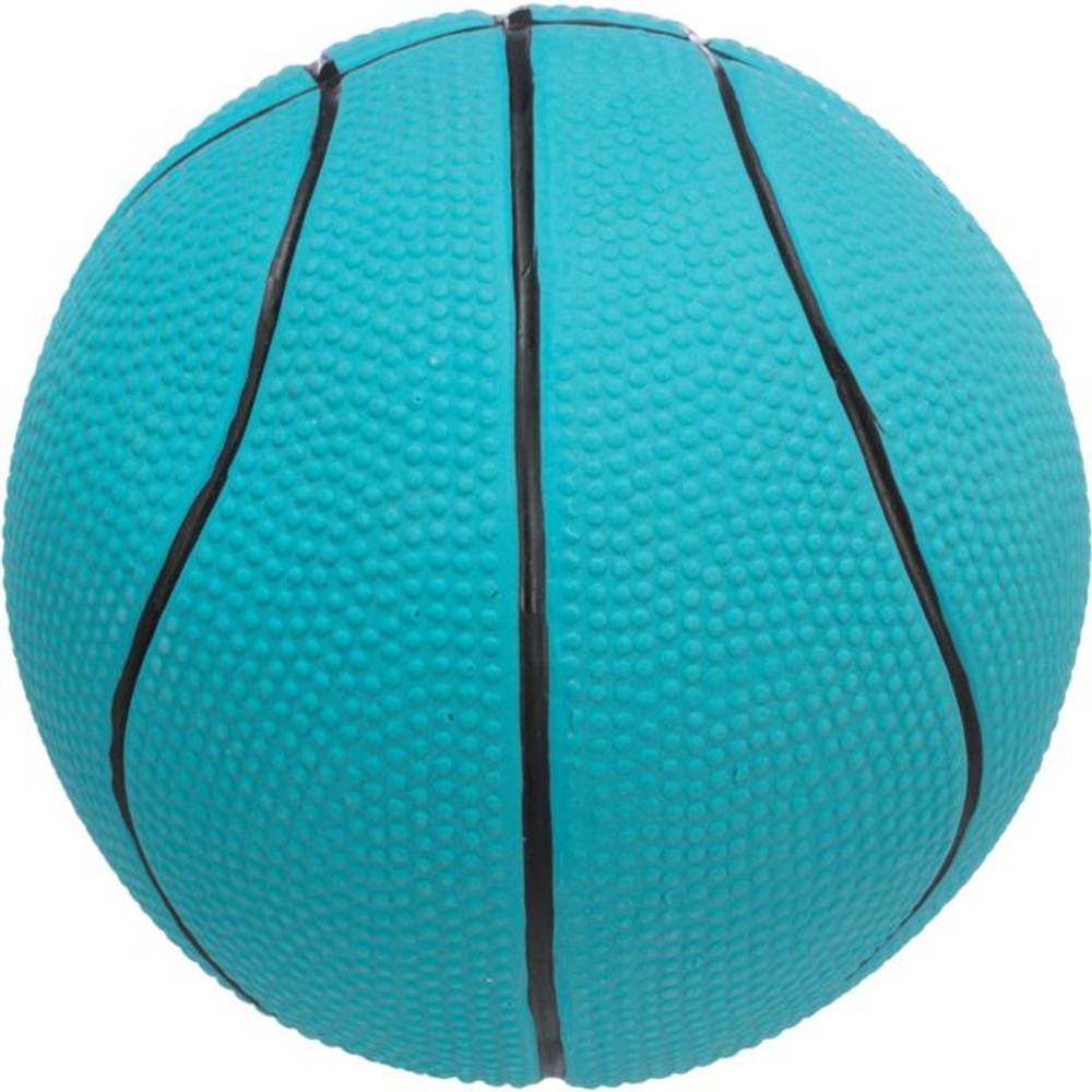 TRIXIE Игрушка для собак "Мяч из латекса", голубой, 13 см