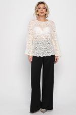 Брюки трикотажные Жанин (черные) Б14978-10М LT Collection