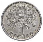 1 эскудо Португальская Республика (1911-1969) 1968 год, Португалия. aUNC