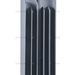 Global  STYLE PLUS 500 8 секции радиатор биметаллический боковое подключение (цвет cod.08 grigio argento opaco metallizzato 2676 (серый))