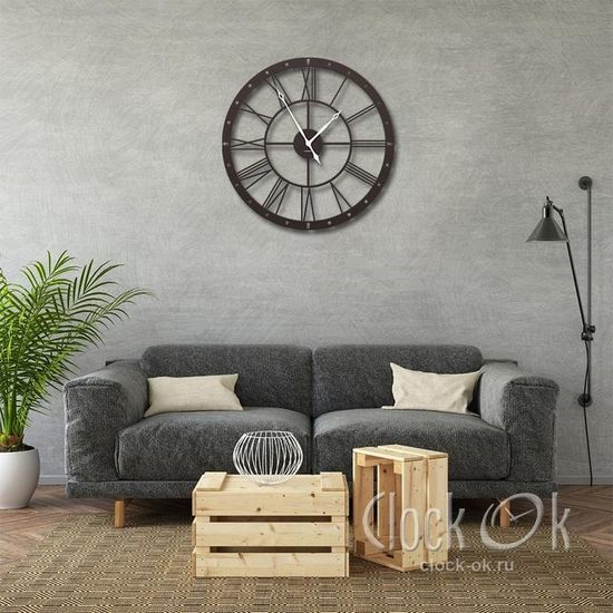 Большие интерьерные часы Loft / Лофт