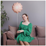 ЦветокРомашка розовая с золотом