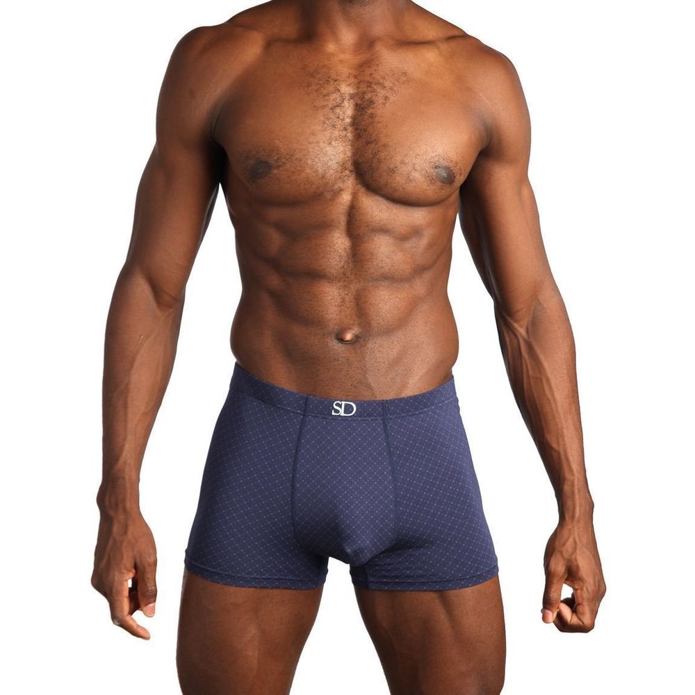 Мужские трусы боксеры синие Sergio Dallini SG2954-2