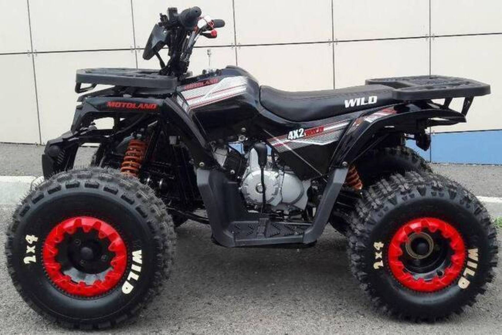 Квадроцикл Motoland VOX125 WILD черный