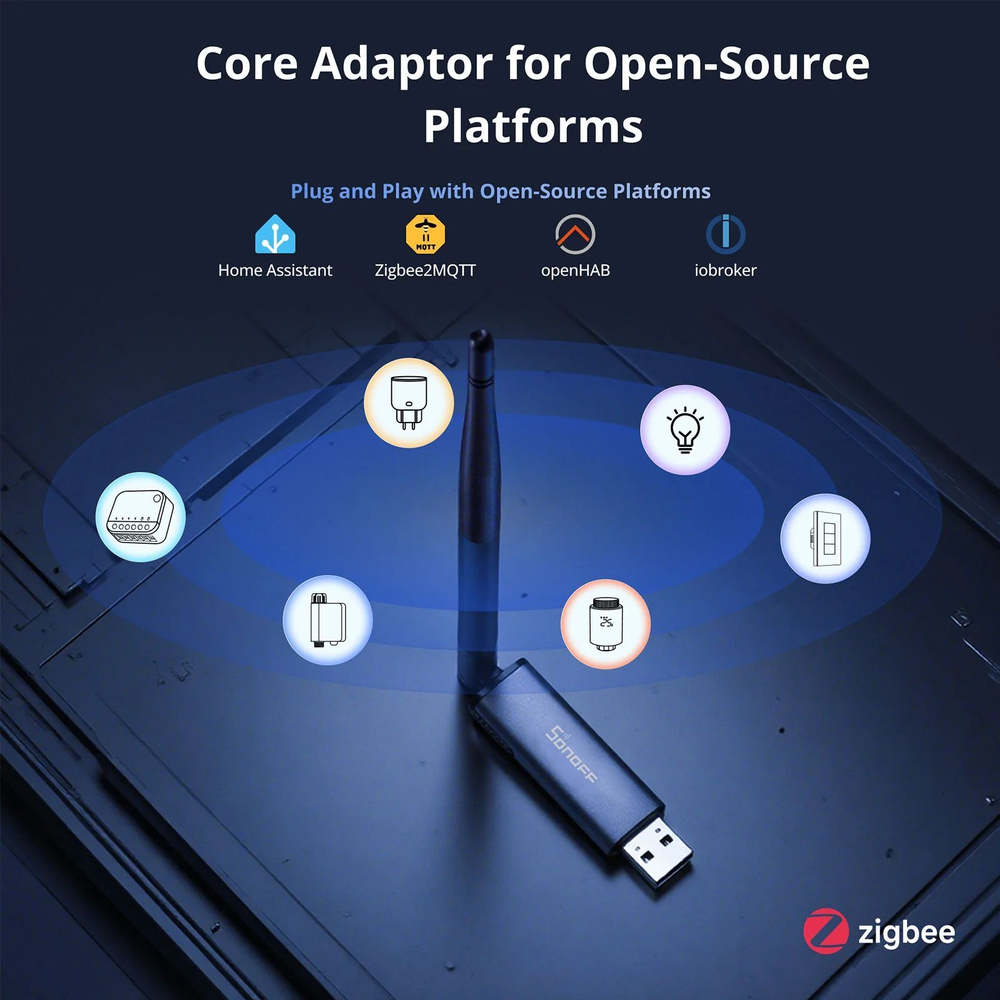Zigbee/Thread Стик SONOFF USB Dongle Plus MG24 (Координатор)