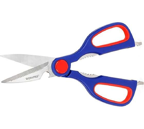 Кухонные многофункциональные ножницы WORKPRO 215 мм WP214005