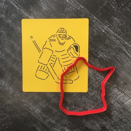 Хоккеист Вратарь №1