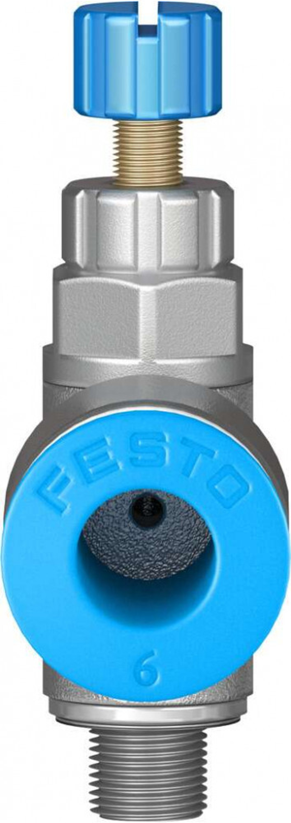 Дроссель с обратным клапаном Festo GRLA-M5-QS-6-RS-D