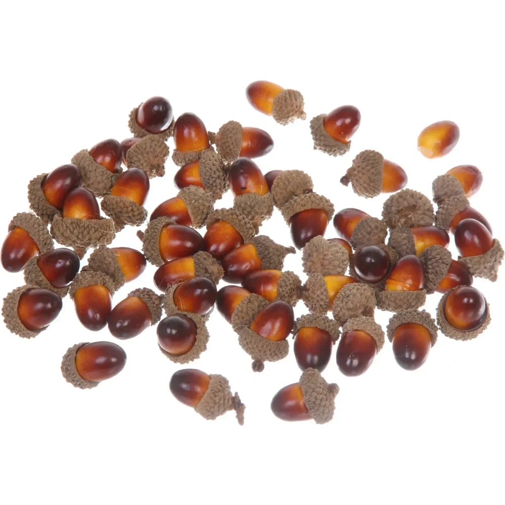 Муляж «Желуди» 50шт в сетке