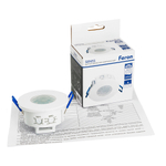 Датчик движения и освещенности 1200W 8m 120°(гориз.) 360°(верт.) белый, SEN55, артикул 51519