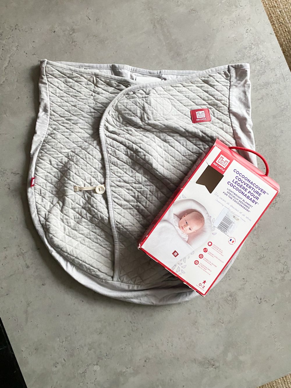 Хлопковое одеяло на кокон Red Castle, 50-62