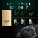 Ломтики в соусе лосось с цельным горошком, 75г влажный корм для кошек Sheba