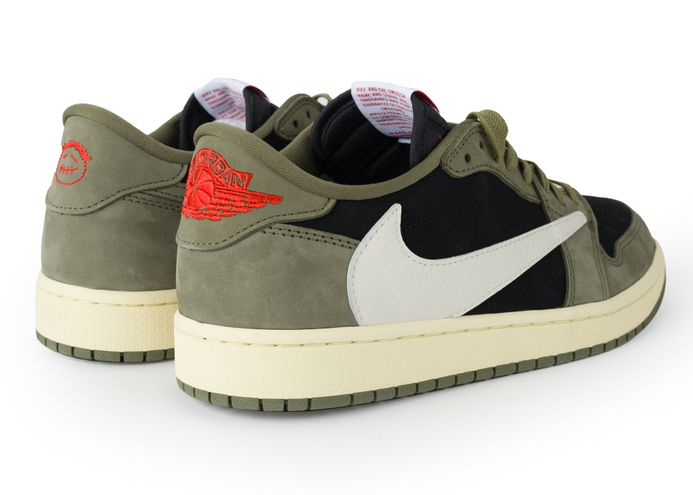 Air Jordan 1 Low x Travis Scott "Dark Olive"