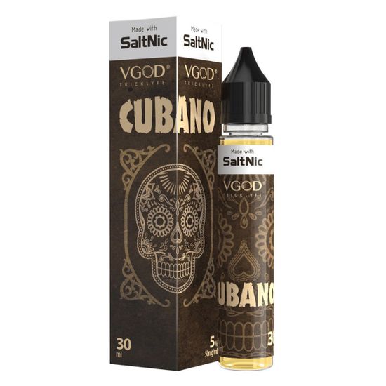Жидкость VGOD (30 мл, 20 мг HARD SALT) Cubano