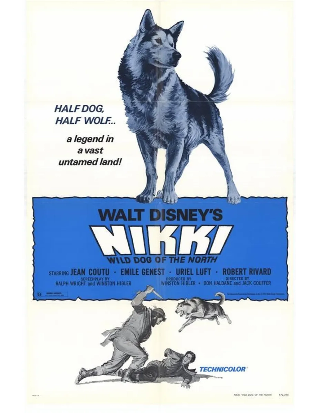 Дикий пес Севера (1961) (DVD-R)