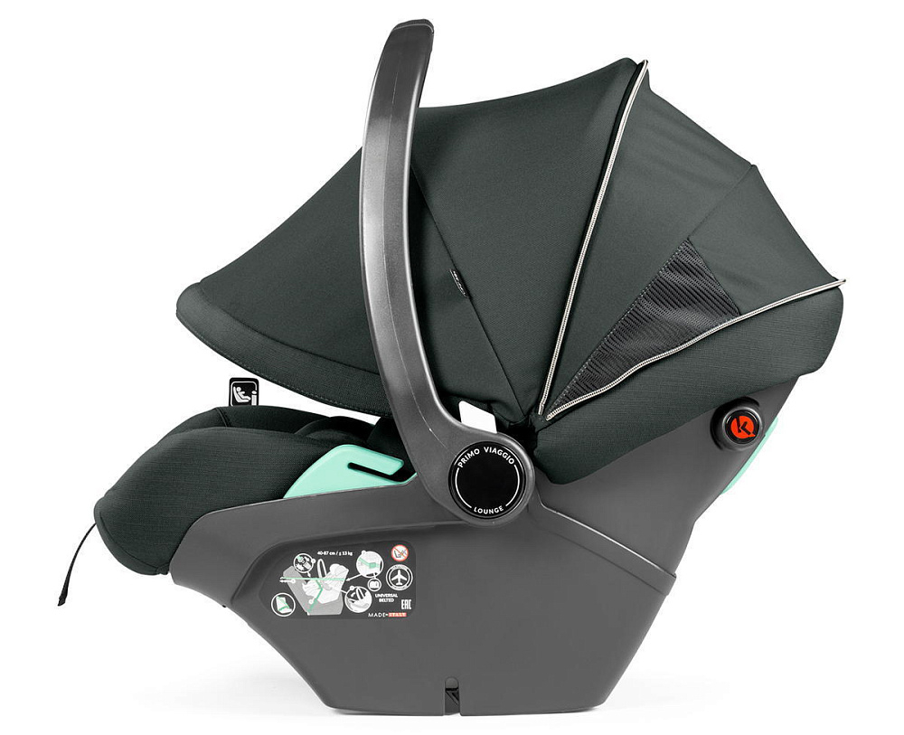 Коляска Peg Perego Veloce TC New Belvedere Lounge 3 в 1 Metal