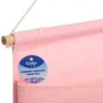 Карман настенный подвесной «ФРАТТИ БУМ», принт единорожка, три секции, 30*63см (лейбл Селфи)