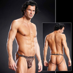 Трусы леопардовые мужские джоки с широкой резинкой S/M 46-48 (Цвет: леопардовый)