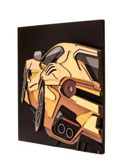3D Картина по номерам Ferrari