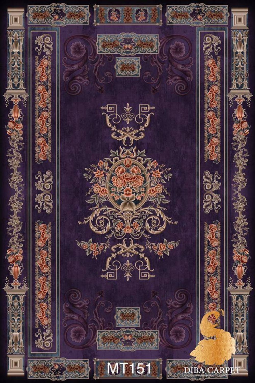 Персидский Ковер Код MT151