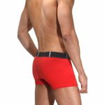 Трусы мужские боксеры красные с принтом "огонь" DARKZONE DZN5006