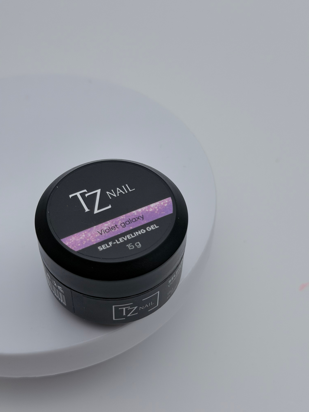 TZ Самовыравнивающийся гель "Violet galaxy" (Фиолетовая галактика) 15 гр.