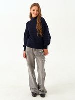 Джемпер для девочки AT1215 синий