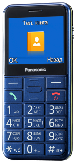 Сотовый телефон Panasonic KX-TU150RU синий