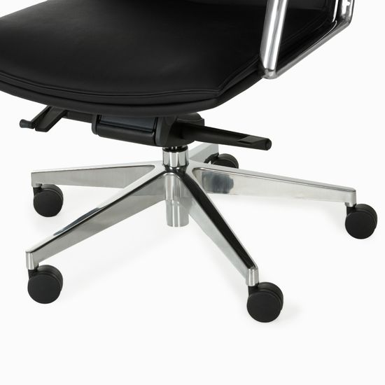 Офисное кресло Alek натуральная кожа 