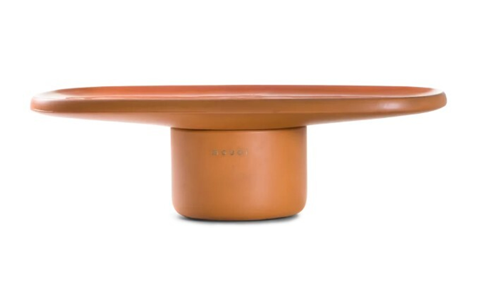 Стол Obon MOOOI керамика/terracotta 920х440х280h