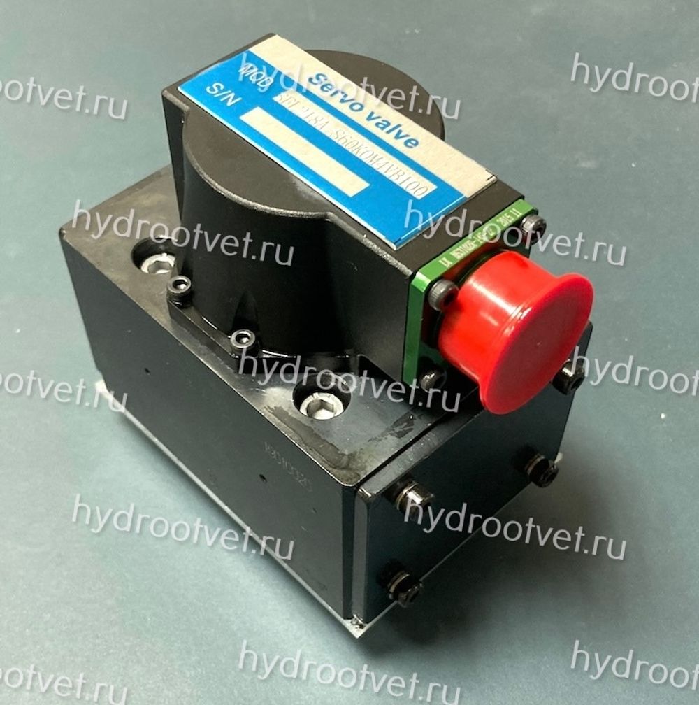 MOOG 631/G631 аналог - SFL218A - Сервоклапан Ду10 двухкаскадный типа сопло-заслонка с L = обратная связь по усилию, притычная поверхность по ISO 4401-05 (аналог Rexroth 4WS2EM10)