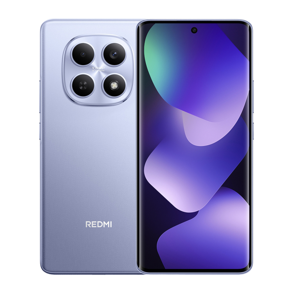 Смартфон Xiaomi Redmi Note 15 4G NFC 6 ГБ + 128 ГБ (Фиолетовый | Purple) (версия Global)