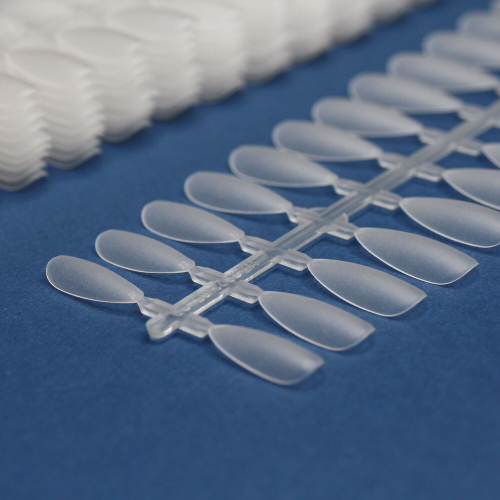 Типсы гелевые (миндаль матовый)