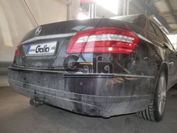 Фаркоп оцинкованный Galia M138С для Mercedes E-Class седан 2009-2016(паспорт и сертификат в комплекте)(без электрики)
