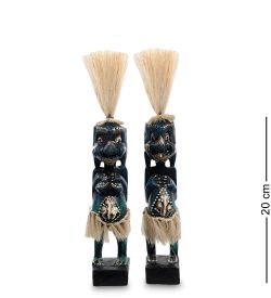 Decor and Gift 22-019 Статуэтка «Асмат» н-р из двух, 20 см