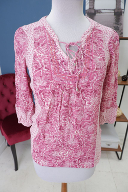 Блузка Indigo розовая 40 размер