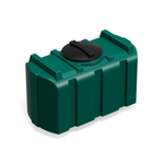 Бак для душа серии «R» 200 л  зеленый Полимер-Групп(990x480x690см;10кг;зеленый) - арт.559264.1