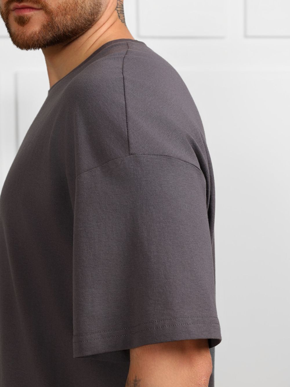 Фуфайка (футболка) мужская Генри-4 Виотекс ГРАФИТОВЫЙ