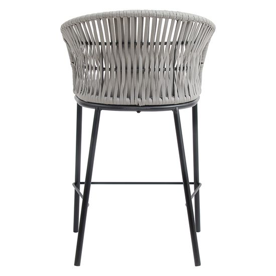 Стул полубарный haugen, темно-серый/светло-серый